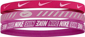 Opaski na włosy Nike Headbands 3.0 różowe N1004527616OS
