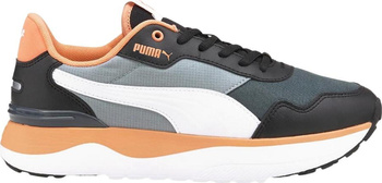 Buty damskie sportowe snekarsy R78 Voyage szaro-pomarańczowe 380729 09