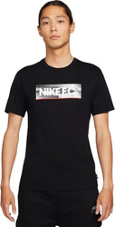 Koszulka męskie Nike NK Fc Tee Seasonal Block czarna DH7444 010