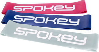 Zestaw mini gum Fitness Rubber Spokey 50x5 cm Flex Set 921007