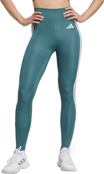Legginsy damskie adidas Optime Essentials 3-Stripes 7/8 zielone JY2152