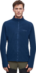 Bluza polarowa męska Alpinus Kerkis full zipper granatow Tactical MK11059