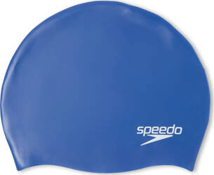 Dziecięcy czepek pływacki silikonowy Speedo Moulded Silicone Cap Ju royal blue