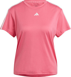 Koszulka damska adidas Aeroready Train Essentials 3-Stripes Tee różowa HZ5688