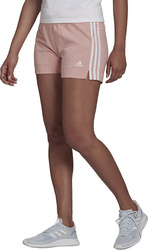 Spodenki damskie adidas W 3S SJ różowe HD1809