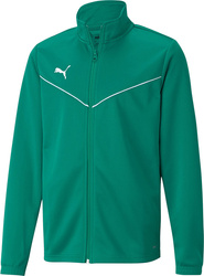 Bluza dla dzieci Puma teamRISE Training Poly Jacket Jr zielona 657393 05