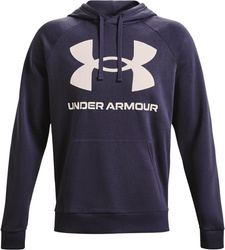 Bluza męska Under Armour Rival Fleece Big Logo HD fioletowa 1357093 558