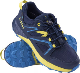 Młodzieżowe buty turystyczne trekkingowe górskie wodoodporne Elbrus Vapus granatowe rozmiar 38