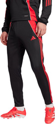 Spodnie męskie adidas Tiro 24 Slim Training czarno-czerwone JP2489
