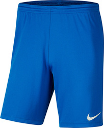 Spodenki treningowe krótkie męskie Nike Dry Park III NB K niebieskie BV6855 463
