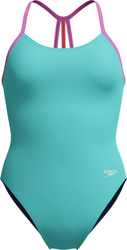 Dziecięcy Strój Kąpielowy Solid Lline Bk 1pc Jf  rozmiar 11-12 [cze]