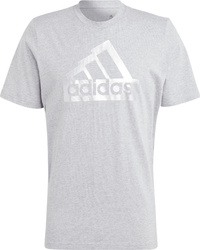 Koszulka męska adidas Sportswear Future Icons Metallic Tee szara II3467