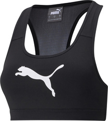 Stanik sportowy Puma Mid Impact 4Keeps Bra czarny 520304 51