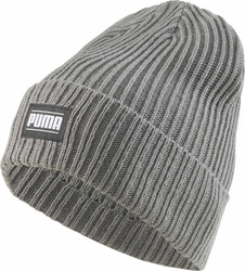 Czapka Puma Ribbed Classic Cuff Beanie szara 024038 03