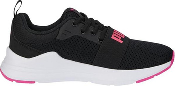 Buty dziecięce Puma Wired Run Jr czarne 374214 20