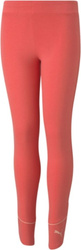 Legginsy dla dzieci Puma Alpha Leggings G pomarańczowe 586176 42