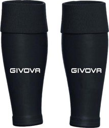 Rękawy piłkarskie Givova Calza Tubolare czarne C063-0010