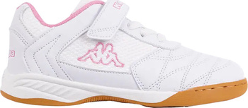 Buty sportowe szkolne miejskie dziecięce Kappa Damba K biało-różowe 260765K 1021