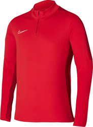 Bluza męska Nike DF Academy 23 SS Drill czerwona DR1352 657