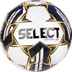 Piłka nożna Select Contra DB FIFA Basic v23 biało-purpurowa 18329