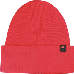 Czapka zimowa ciepła  4F U556 czerwona 4FWAW25ACAPU556 62S