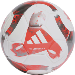 Piłka nożna adidas Tiro League Sala biało-pomarańczowa HT2425