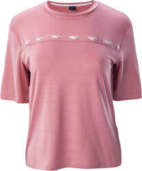 Damska koszulka z krótkim rękawem Hi-tec Lady Elsu różowa rozmiar XL