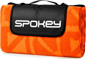 Koc piknikowy mata plażowa Spokey Amber Apricote 150x180 cm pomarańczowy 927390