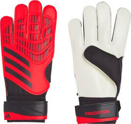 Rękawice bramkarskie adidas Predator Training Goalkeeper czerwono-czarne IX3871