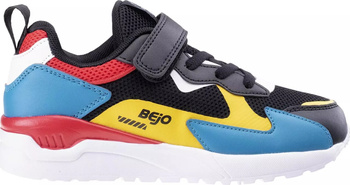 Dziecięce sneakersy %producername% AGEPI TEEN black/green/yellow/red rozmiar 40