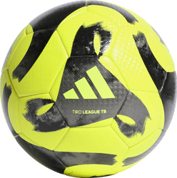 Piłka nożna adidas Tiro League Thermally Bonded żółto-czarna HZ1295