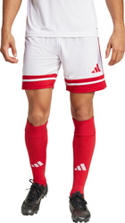 Spodenki męskie adidas Squadra 25 białe JH3404
