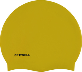 Czepek pływacki silikonowy Crowell Mono Breeze kol.8 żółty