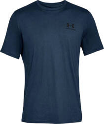 Koszulka męska Under Armour Sportstyle Left Chest Ss granatowa 1326799 408