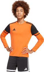 Bluza bramkarska dla dzieci adidas Squadra 25 Long Sleeve pomarańczowa JJ1941