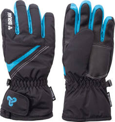 Dziecięce rękawice narciarskie zimowe wodoodporne Brugi 1AK1 wiek 14-15 lat