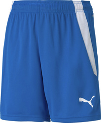 Spodenki dla dzieci Puma teamLIGA Shorts Junior niebieskie 704931 02