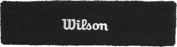 Opaska na głowę Wilson czarna WU00019431BKAOS