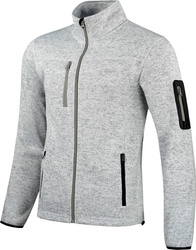 Bluza rozpinana ze stójką męska Bjorn Pilatus szara HE93465