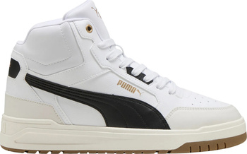 Buty męskie Puma Shuffle Downtown Mid białe 402598 05