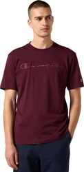 Koszulka męska Champion SS Tee bordowa  220273 RS522