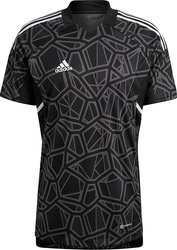 Koszulka męska Condivo 22 Goalkeeper Jersey Short Sleeve czarna HB1619