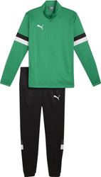 Dres męski Puma Team Rise zielono-czarny 658653 05