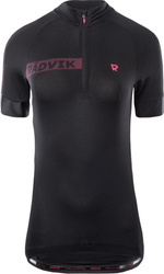 Damska koszulka rowerowa Radvik Alpha LDS czarna rozmiar XS