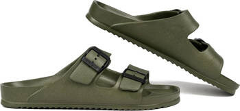 Klapki męskie Coqui Kong khaki 8301-100-2600
