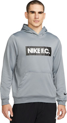 Bluza męska Nike NK DF FC Libero Hoodie szara DC9075 065