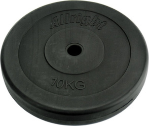 Talerz bumper obciążenie kompozytowe 10 kg Allright średnica 28 mm