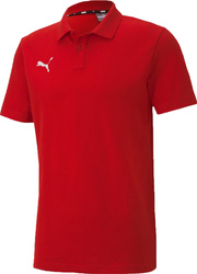 Koszulka męska Puma teamGOAL 23 Casuals Polo czerwona 656579 01