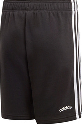 Spodenki dla dzieci adidas Essentials 3 Stripes Knit Short czarne DV1796