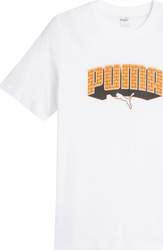 Koszulka męska Puma Graphics Hip Hop Tee biała 677189 02